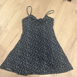 Y2K floral mini dress